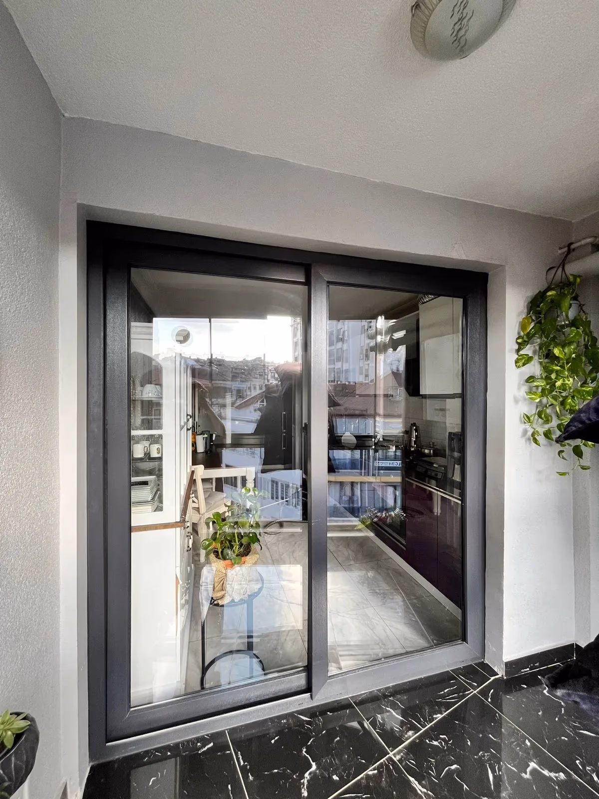 Eyüpsultan cam balkon — Eyüpsultan, EF Yapı Dekor referans işi 7